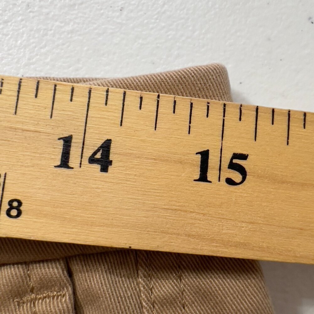 J.Crew High-Rise Girlfriend Chino Pants Khaki Tan Size 4 - Picture 11 of 13